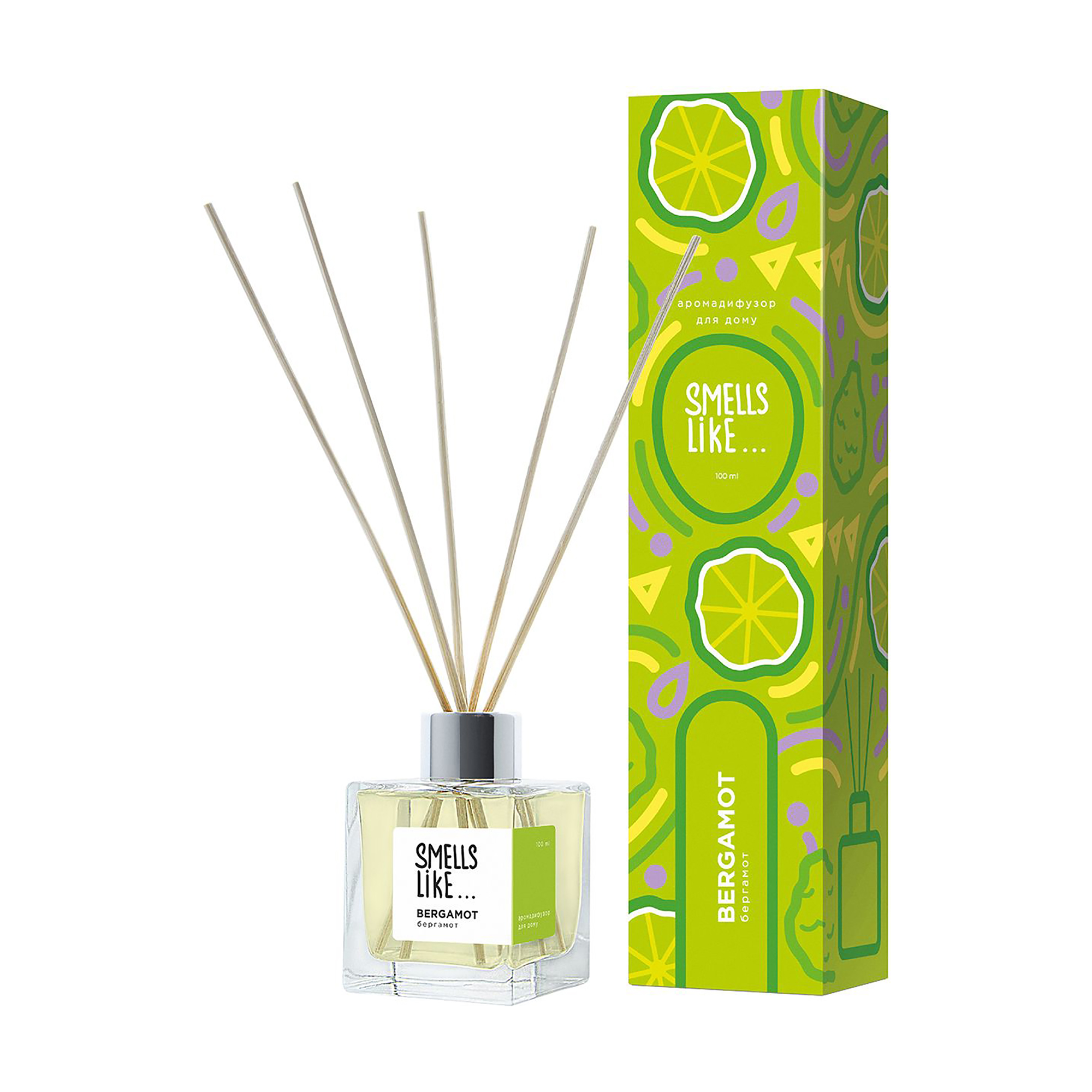 Аромадифузор для дому Smells Like Bergamot, 100 мл